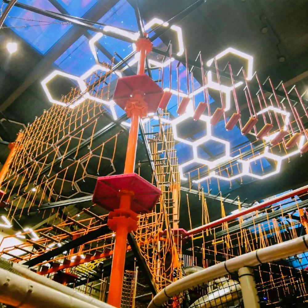 Indoor Ropes Course Adventure, High Quality Indoor Ropes Course