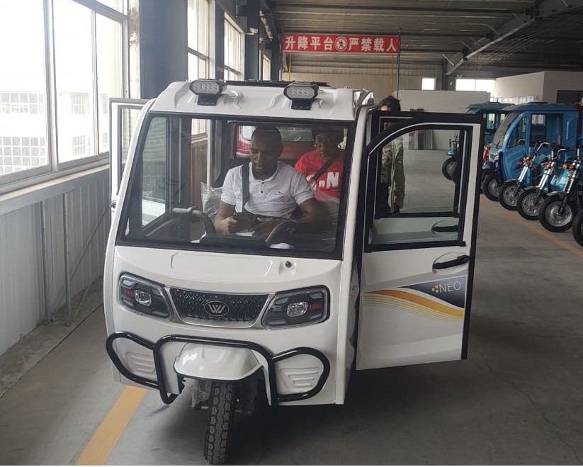 tricycle freezer with side seat