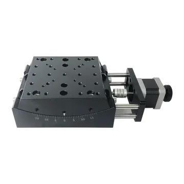 PT-GD312 High Precision Motorized Angle Tilting Adjusting Platform Goniometer Stage