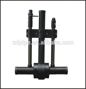 hdpe pipe fittings one purge PE ball valve