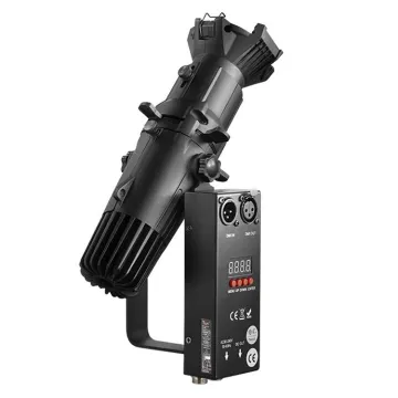 VanGaa 20W Mini DMX Theater LED Ellipsoidal Reflector Profile Leko Spotlight Light for TV Show: Professional Lighting Solution