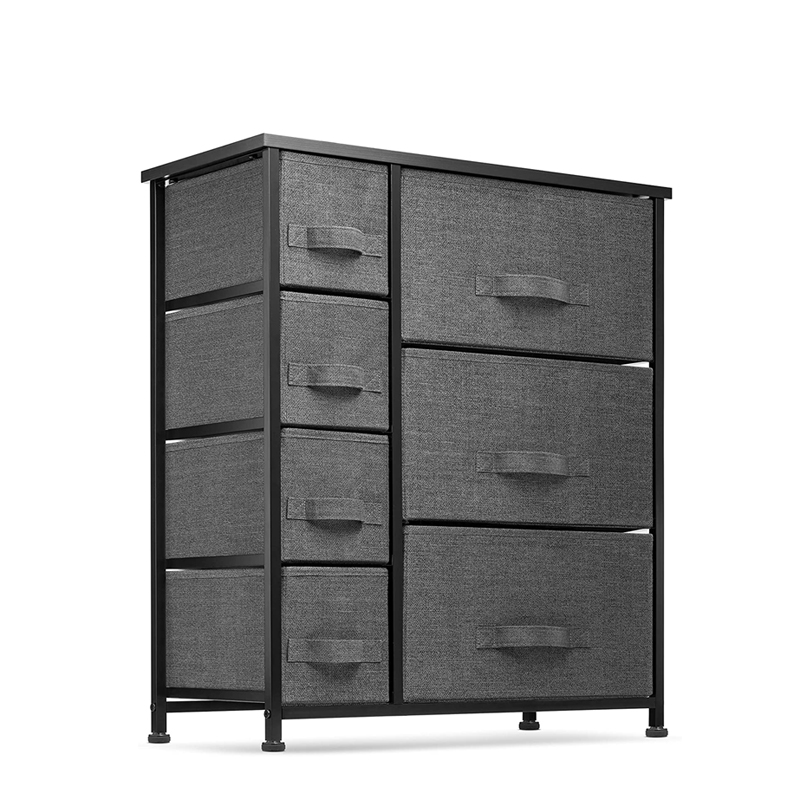 Drawer Fabric Dresser Storage Tower