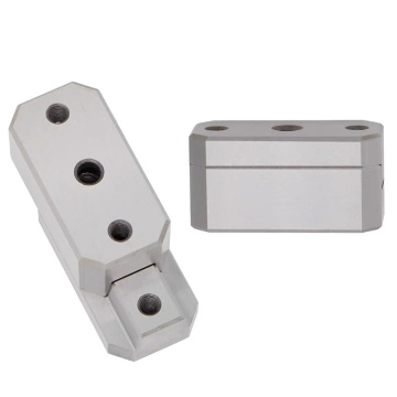 Mold Guide Post Assistant Side Locking Block Square Fixing Block" could be shortened and refined to:

"Side Locking Mold Fixing Block" 

This title is more concise while still conveying the primary function and type of the component.