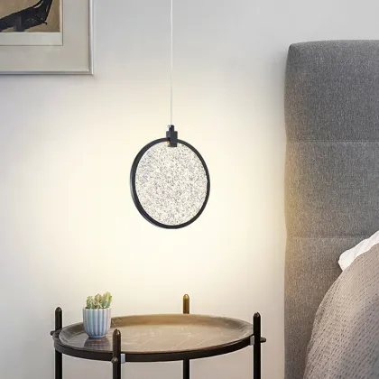 Acrylic LED Chandeliers for Dining Room and Bedroom Lighting