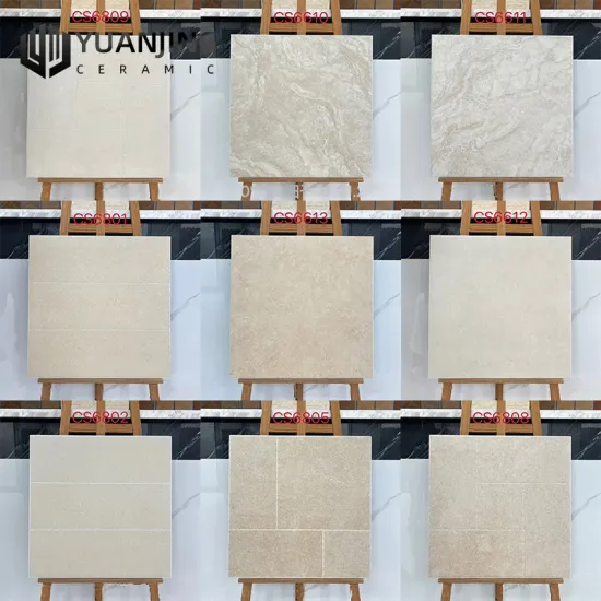 Matte Finish Anti-Slip and Wear-Resistant Porcelain Tiles: 600x600mm Antique Design Suitable for Courtyards, Balconies, and Gardens