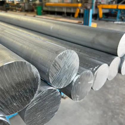 Best Price Aluminum Alloy Rods 6063 Extruded from Primary Aluminum Billets
