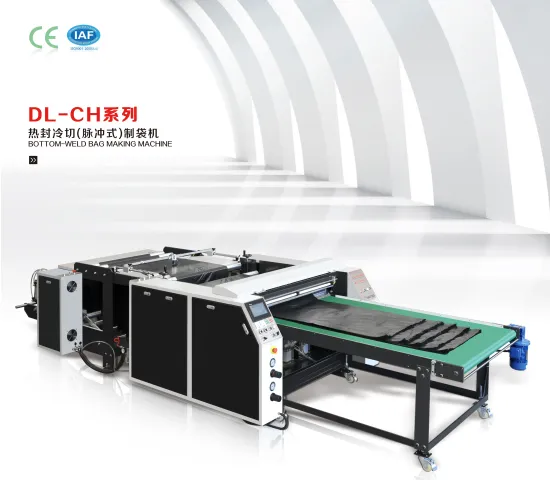 Hot Seal and Cool Cut Bottom Sealing Bag Making Machine
