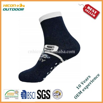 High quality navy casual dress socks