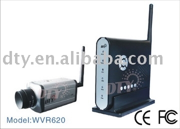 2.4GHZ 4-CH Wireless motion detect video record system WVR620