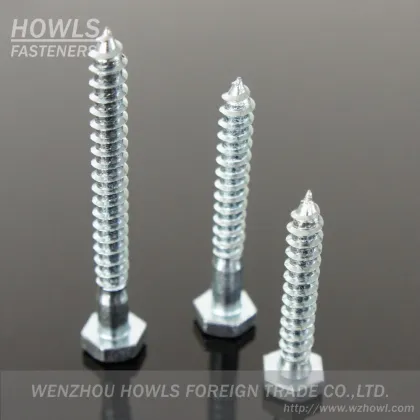 hexagon lag screw/hexagon screw/hexagon head screw