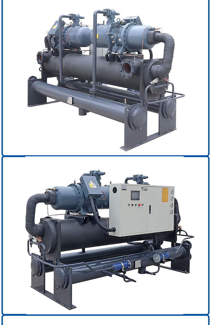 Water cooled screw twin head chiller (2)