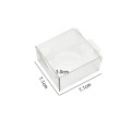 Custom PET Clear Small Square Plastic Folding Boxes