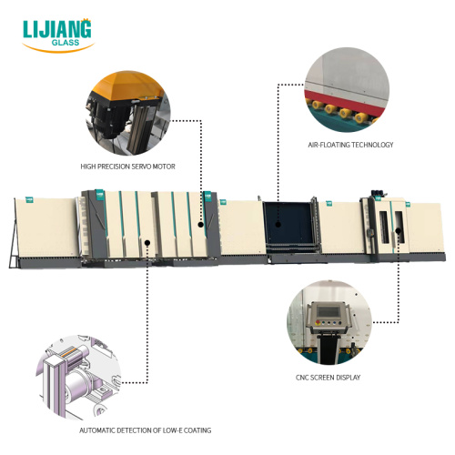 Automatic Insulating Glass Production Line Similar as Lisec