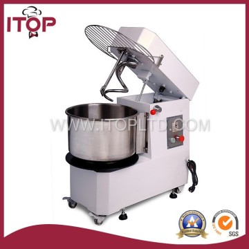 Rising head double speed dough mixer