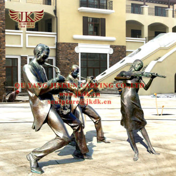 China statue bronze garden statues of the bronze kid sculptures