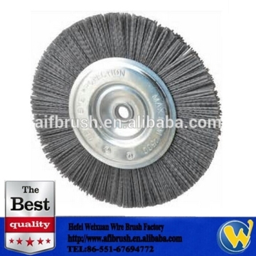 industrial round abrasive nylon brush