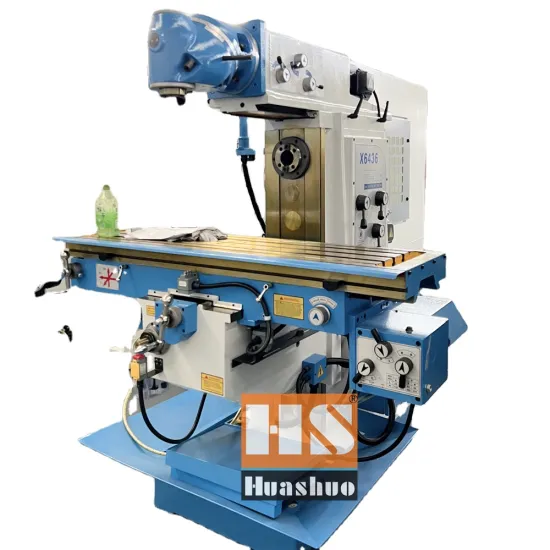 X6436 Vertical Turret Milling Machine: Heavy Duty Universal Milling Machine for Sale with 1500*360mm Workbench Size