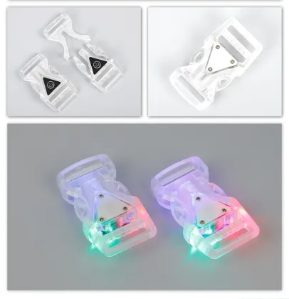 LED Dog Collar Buckle Light