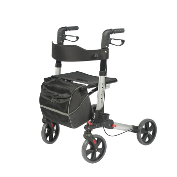 Caminador de ajuste ajustable doble plegable médico senior