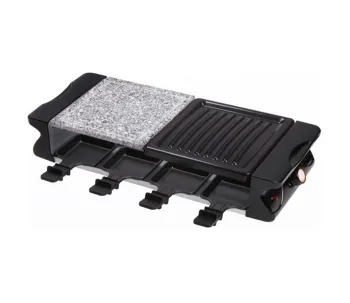 Electrical GRILL BBQ Half Coating Half Stone Plate