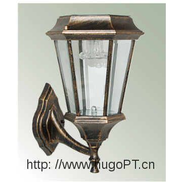 Hugo solar wall lamp,outdoor wall solar light with light-control
