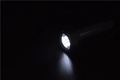 Golden supplier gift led flashlight manual flashlight