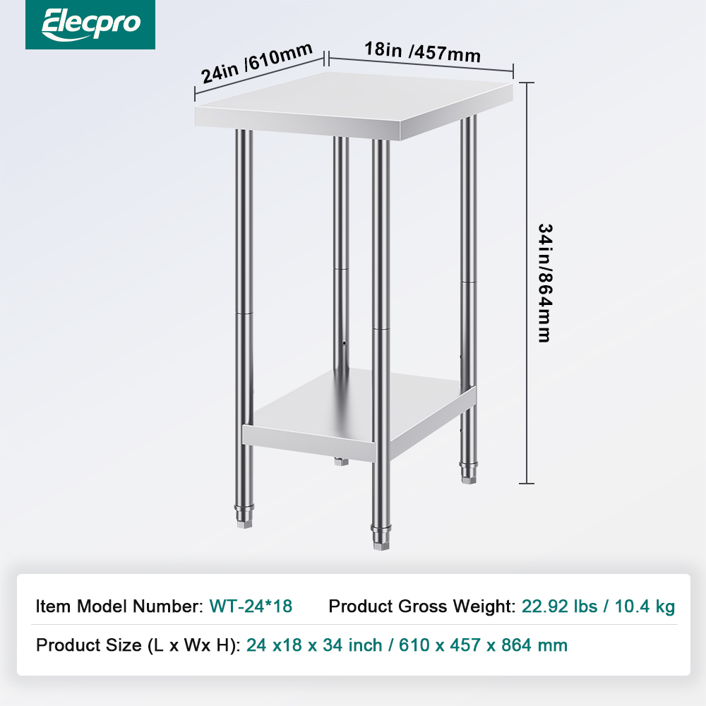 prep stainless steel table（1）