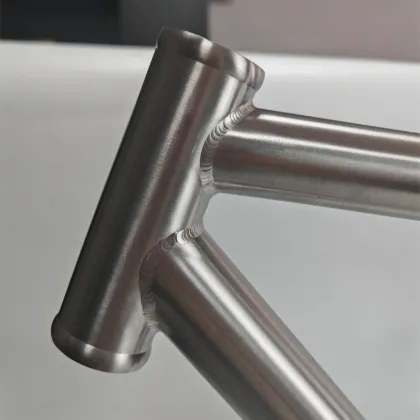 Titanium Touring Road Bicycle Frame