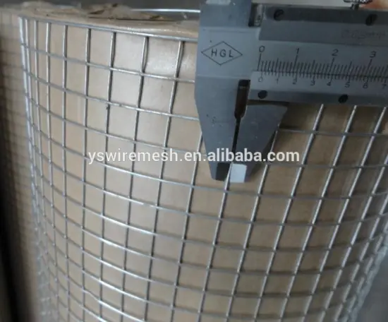 Wire mesh fence for plants and animals/Ideal for gardens aviaries henhouses coop/galvanized steel welded mesh