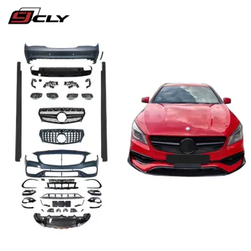 Car Bumper Kit for Mercedes-Benz CLA Class W117 - CLA45 AMG Front & Rear Bumpers and Side Skirts (2013-2018)