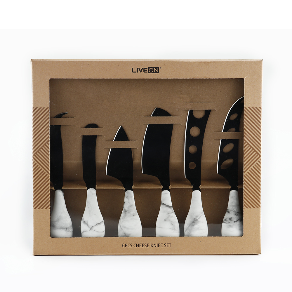 6PCS CHEESE KNIFE SET