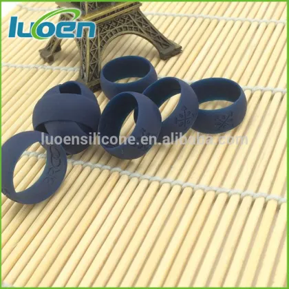 Eco -friendly fashionable silicone wedding ring old fashioned