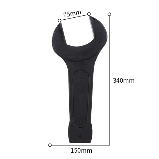 Deli DL32375 hand tools hammer slugging open end Striking Wrenches 75mm