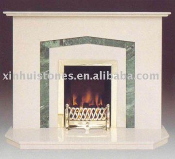 China White Marble Fireplace