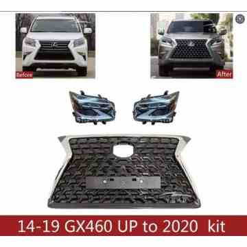GX460 2014-2019 Actualización 2020 Kit de carrocería para accesorios 4x4