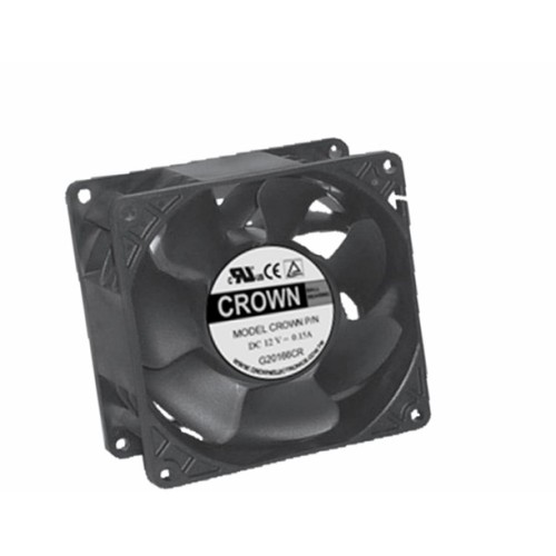 92x38 Carger DC Axial ventilador H3