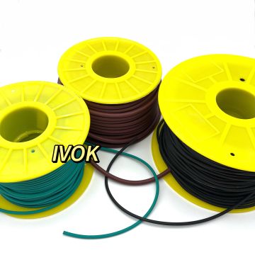 High Temperature FKM Rubber Sealing Strip with Moulding Processing Service