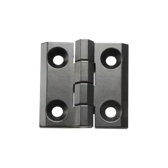 Black Zinc Alloy Industrial Hinges: Heavy Duty Cabinet Box Hinges