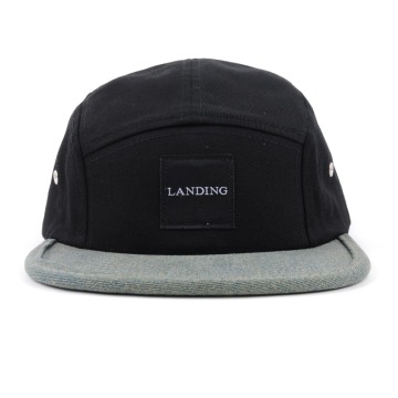 Promotional flat brim 5 panel cap in china