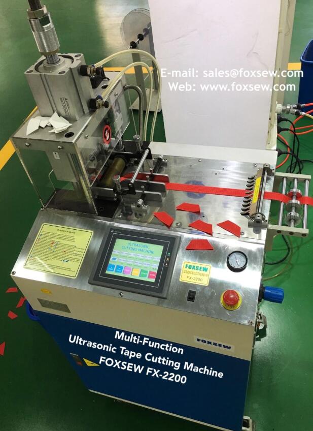 Ultrasonic Tape Cutting Machines FOXSEW FX-2100 & FOXSEW FX-2200 -2