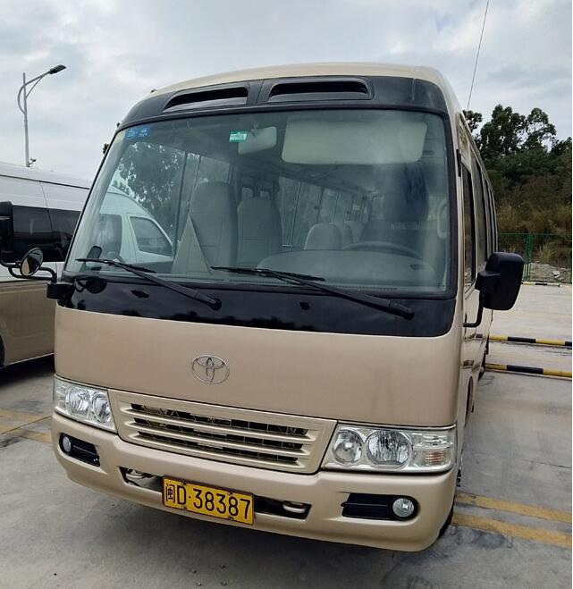 Coaster 23 Seats Passenger Second Hand Vehicles Bus China Manufacturer