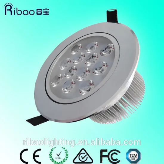 Christmas 12W recessed dimmable led puck ceilling light