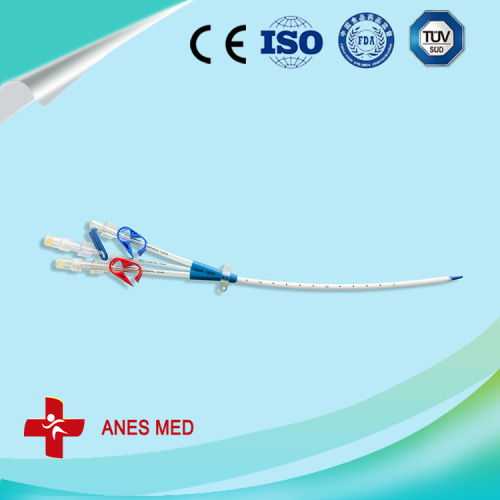 Bộ dụng cụ catheter chạy thận nhân tạo lumen kép