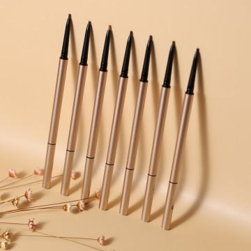 Roségold -Röhrchen Ultra Slim Glattes langlebiges wasserdichtes Privatbezeichnung Augenbrauenstift