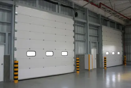 Industry sliding up door