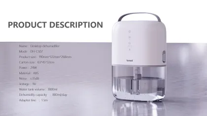 12V Adapter Home Peltier Parkoo Room Shoe Cabinet Dehumidifier with 1500ML Water Tank