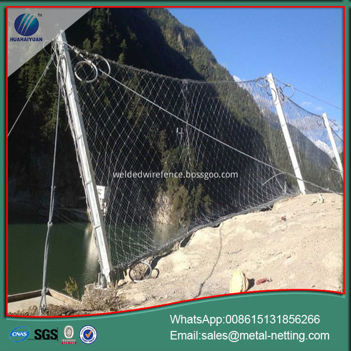 Rockfall Barrier Fence Export Rockfall Net, High Quality Rockfall Barrier Fence Export Rockfall
