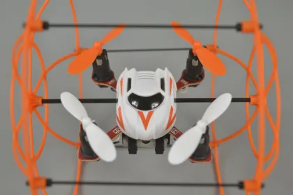 More safely 2.4G flying ball nano drone with lights.