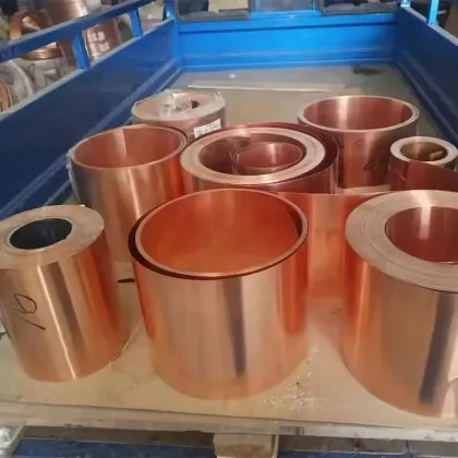 High Purity 10um Copper Foil Rolls and Conductive Copper Strips: Quality Materials for Your Applications