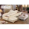 Luxury Sectional Leather Sofa Set For Hotel